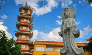 Con số may mắn khi mơ thấy đi chùa